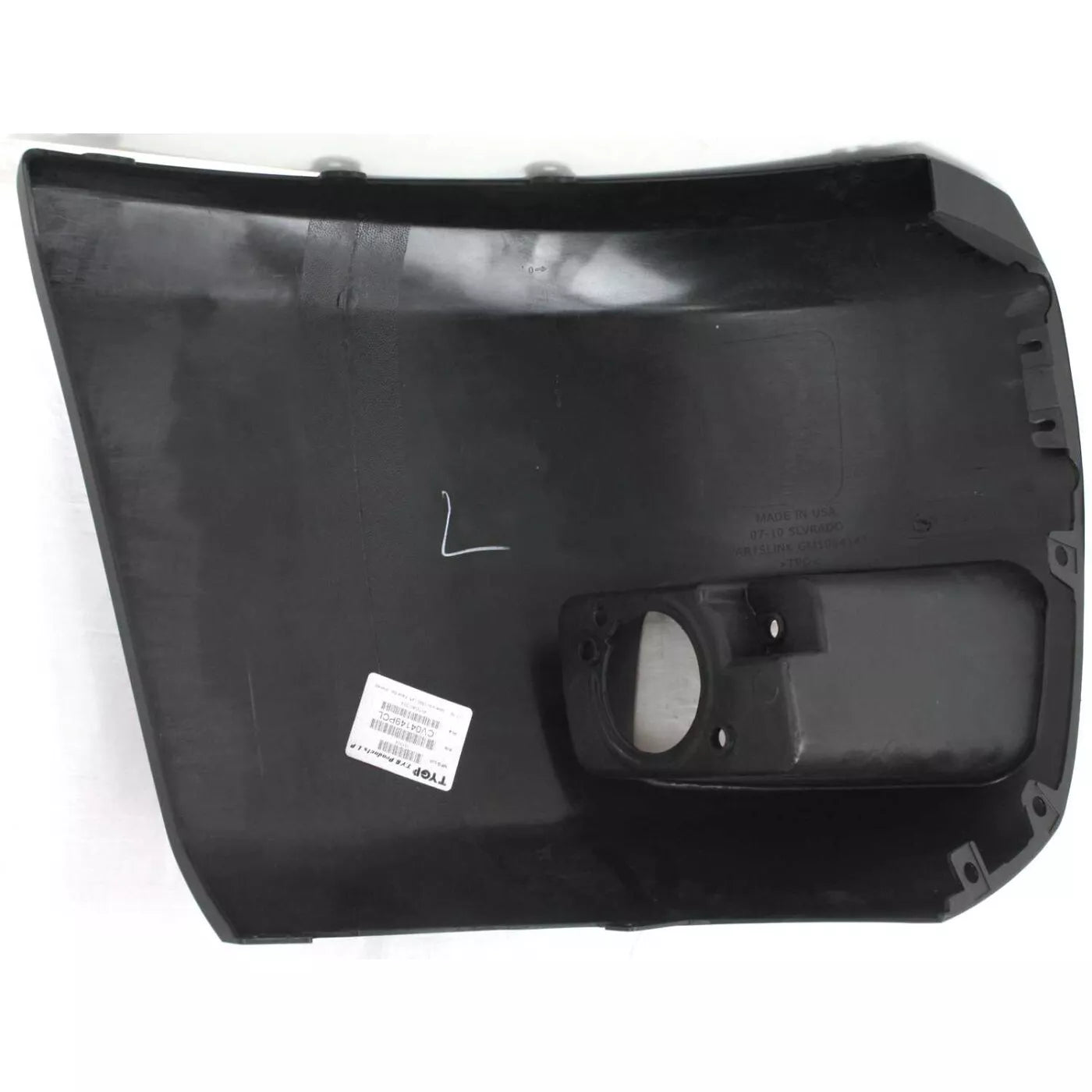 New Front Driver Left Side Bumper End Cap Primed For 2007-2013 Chevrolet Silverado 1500