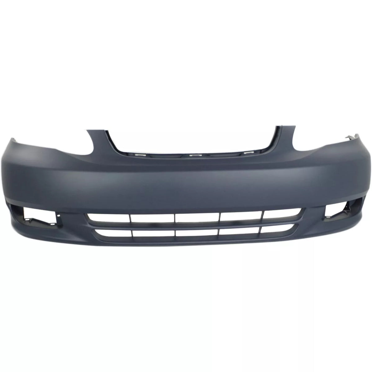 New Front Bumper Cover With Fog Light Holes For 2003-2004 Toyota Corolla