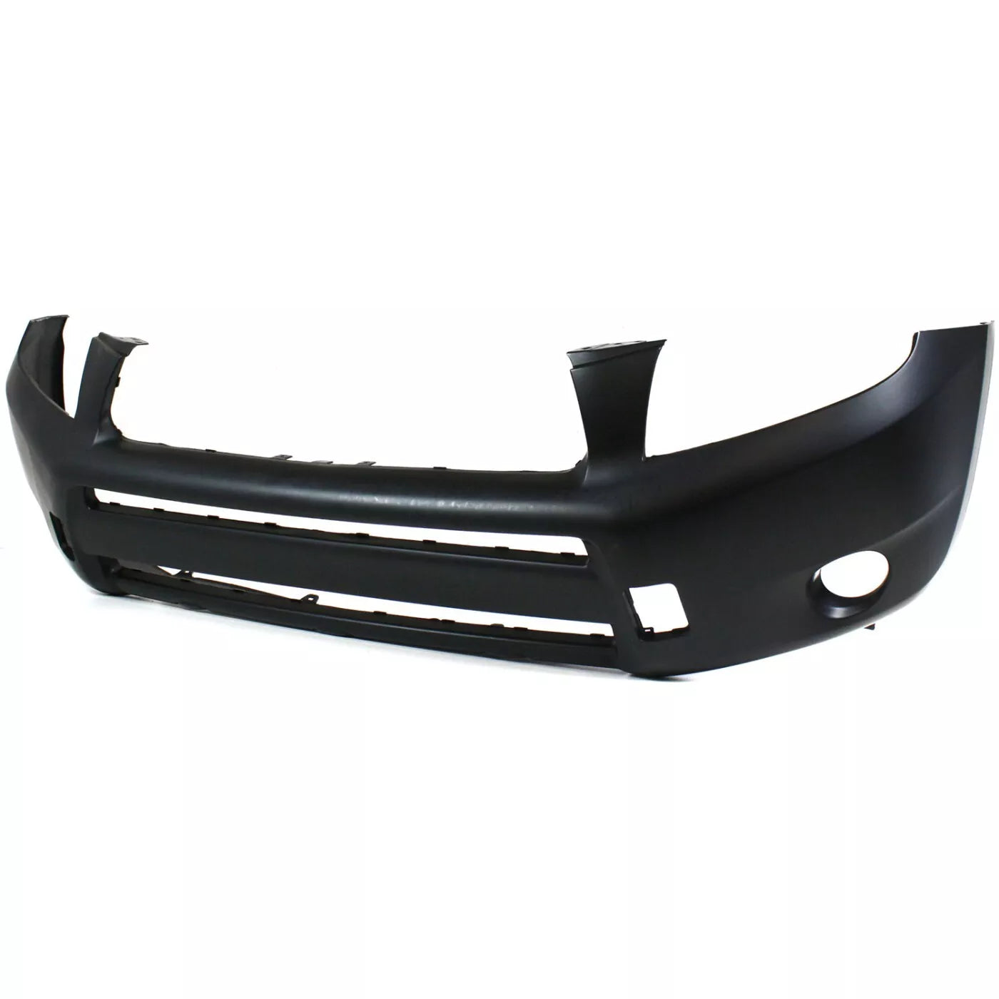 New Front Plastic Primed Bumper Cover with Fog Light Holes For 2006-2008 Toyota RAV4