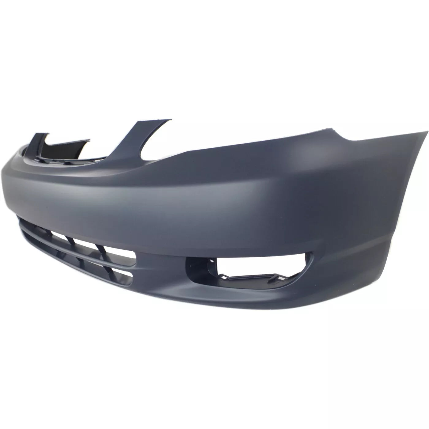 New Front Bumper Cover With Fog Light Holes For 2003-2004 Toyota Corolla