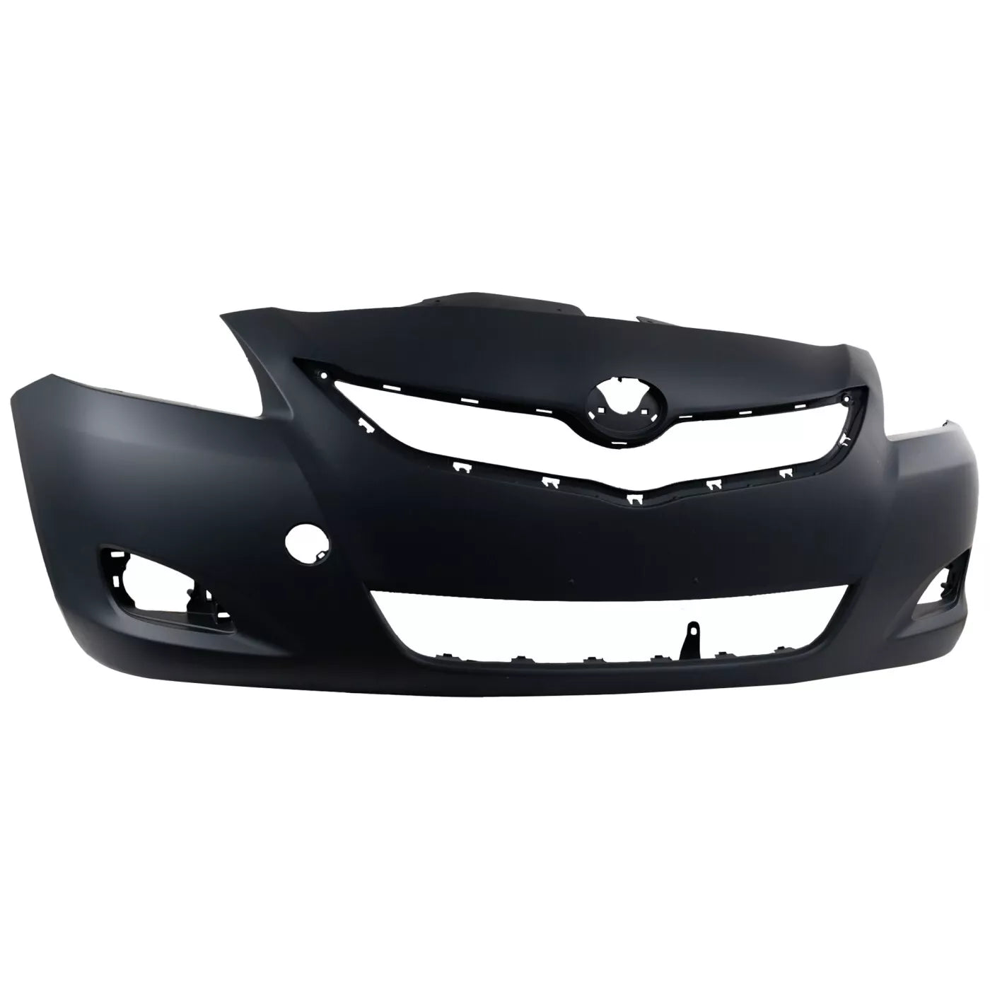 New Front Bumper Cover with Fog Lamp Holes For 2007-2012 Toyota Yaris