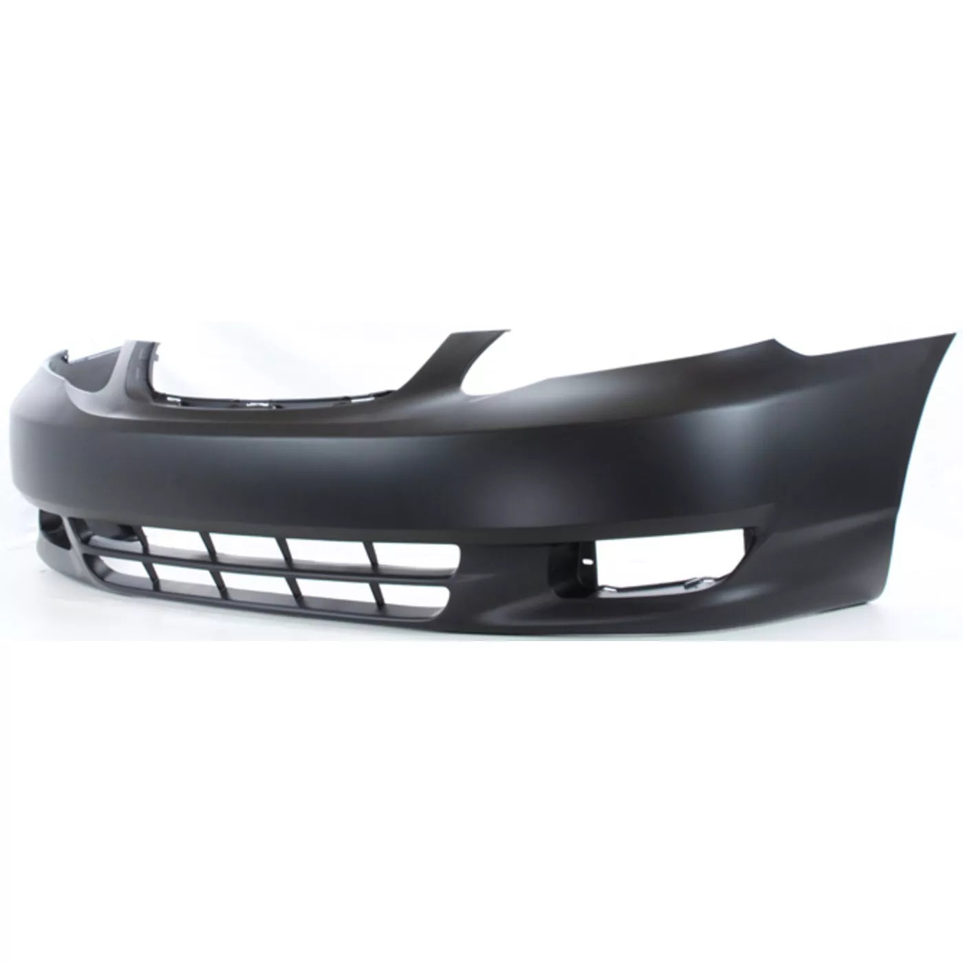 New Front Bumper Cover With Fog Light Holes For 2003-2004 Toyota Corolla