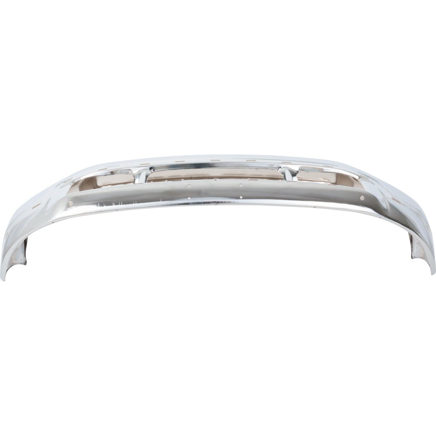 New Front Bumper Shell Fascia Steel Chrome For 1999-2004 Ford F250 F350 Super Duty