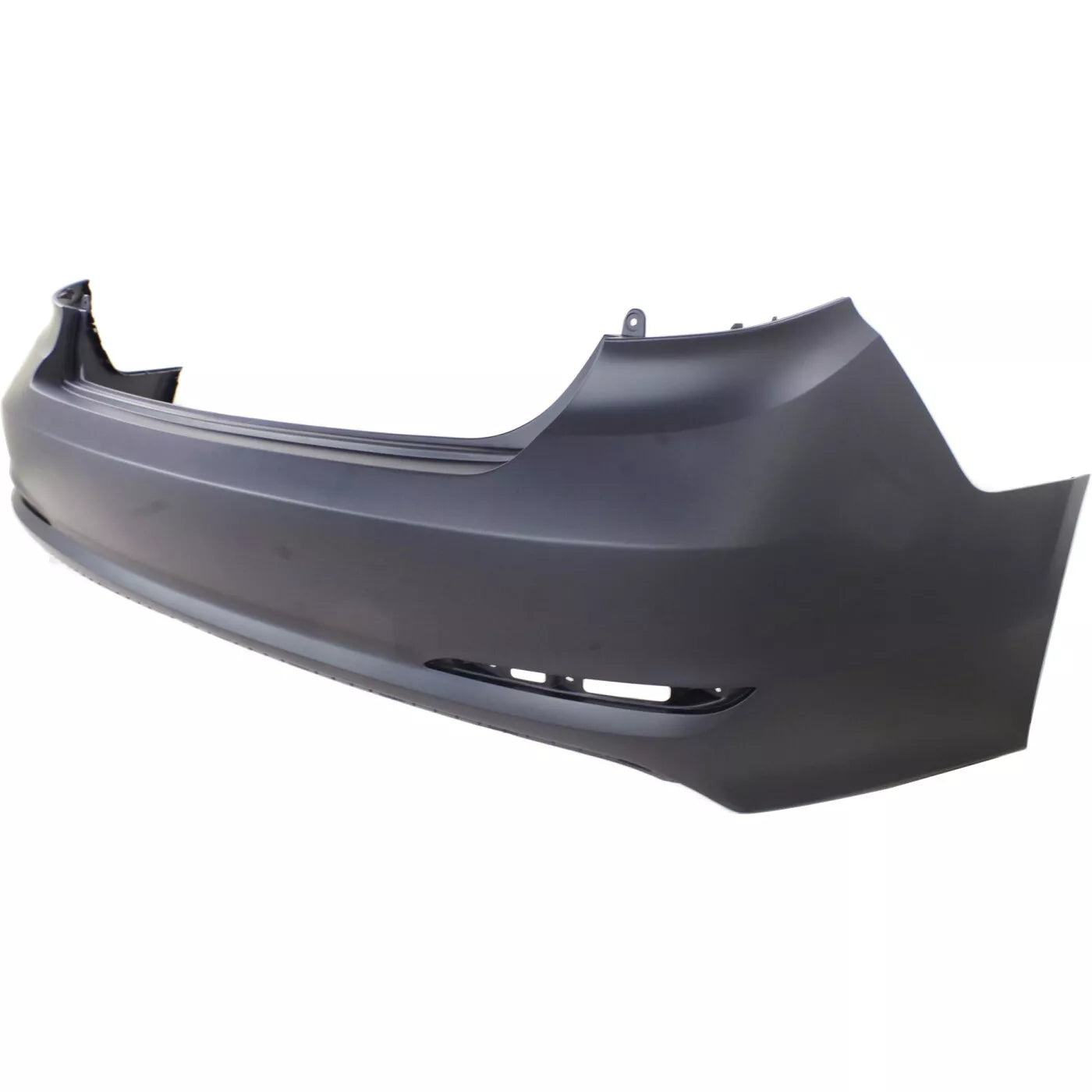 New Rear Bumper Cover Upper Plastic Paint To Match For 2015-2017 Hyundai Sonata