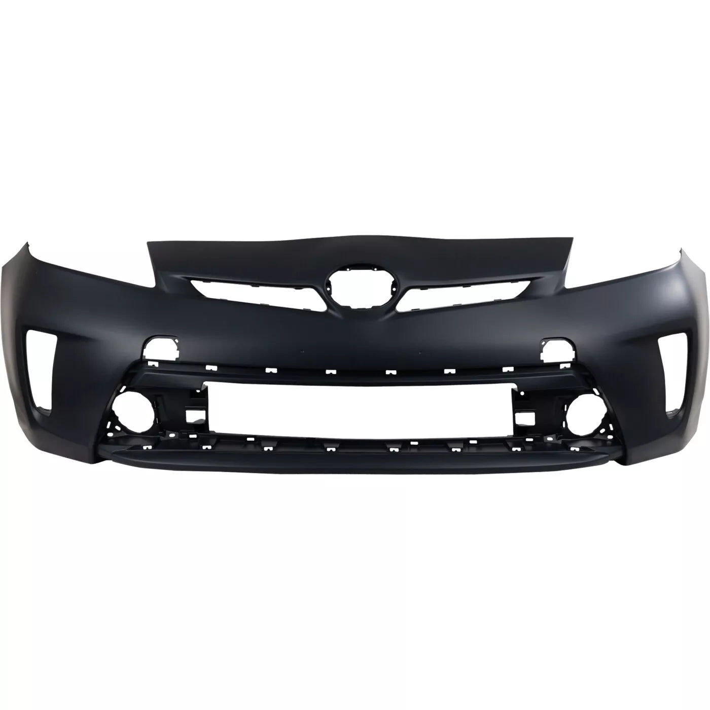 New Front Bumper Cover with Fog Lamp Holes For 2012-2015 Toyota Prius