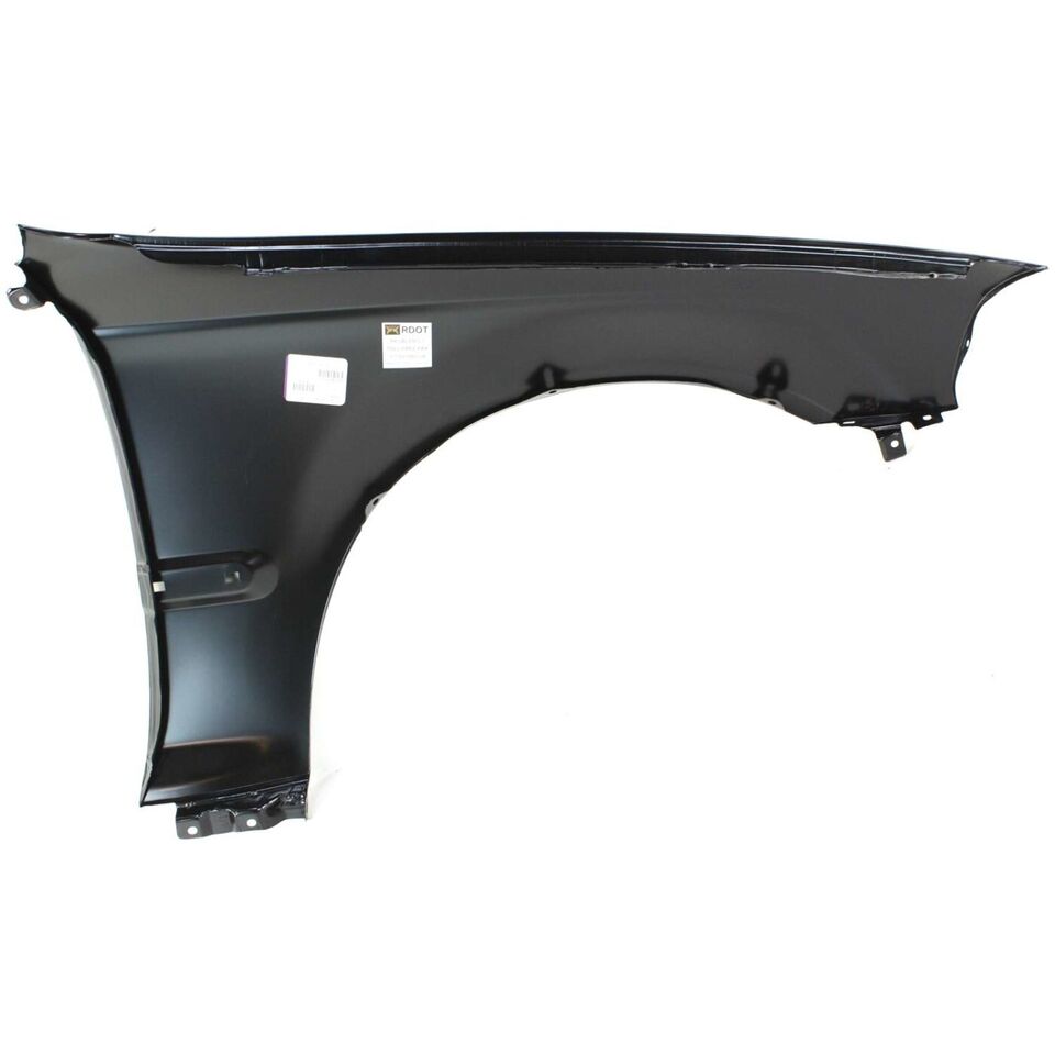 New Front Driver Side Primed Steel with Molding Holes Fender For 1996-1998 Honda Civic