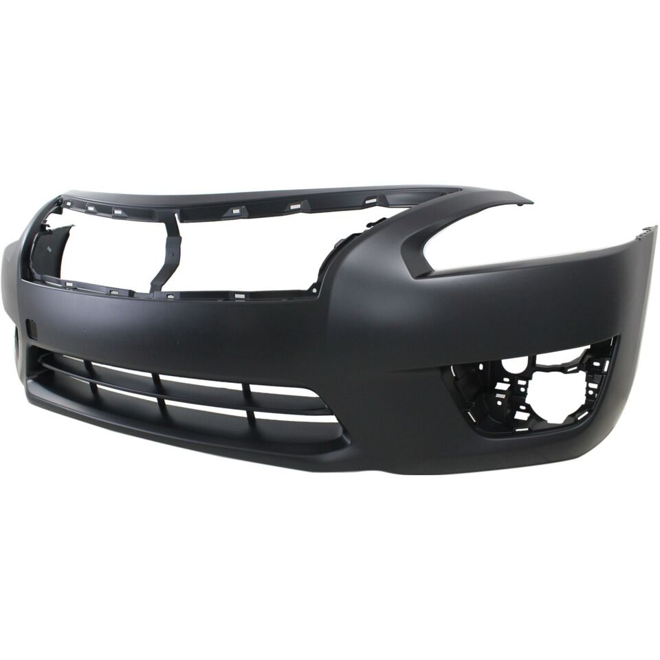 New Front Bumper Cover with Fog Light Holes For 2013-2015 Nissan Altima