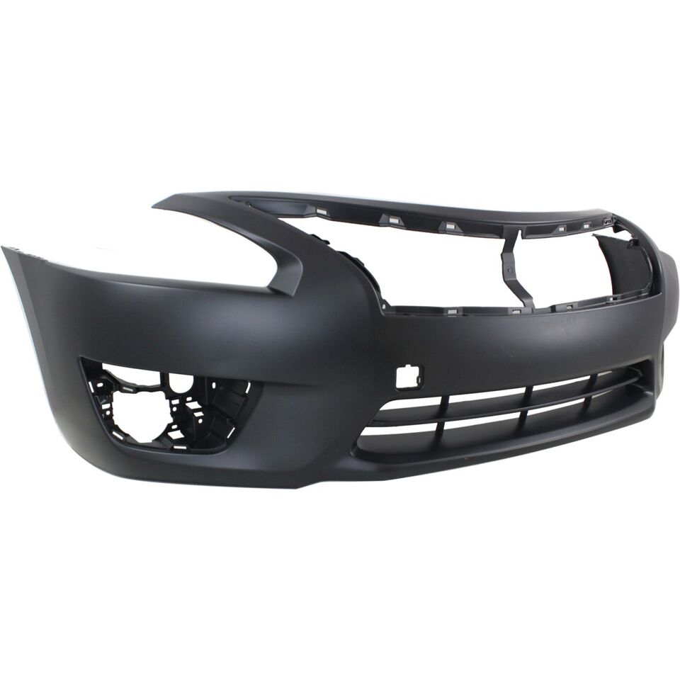 New Front Bumper Cover with Fog Light Holes For 2013-2015 Nissan Altima