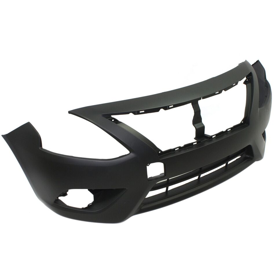 New Front Bumper Cover For 2015-2016 Nissan Versa